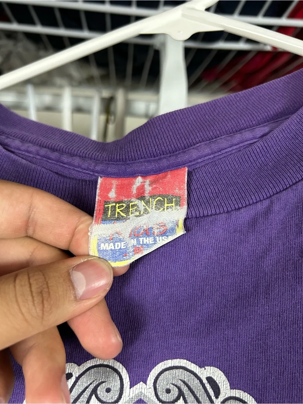 90s Purple Colorado Rockies Short-Sleeve Tee